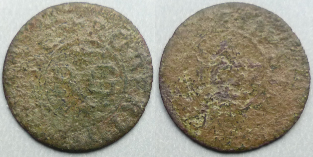 Stowmarket, Robert Greene 1657 farthing - Click Image to Close